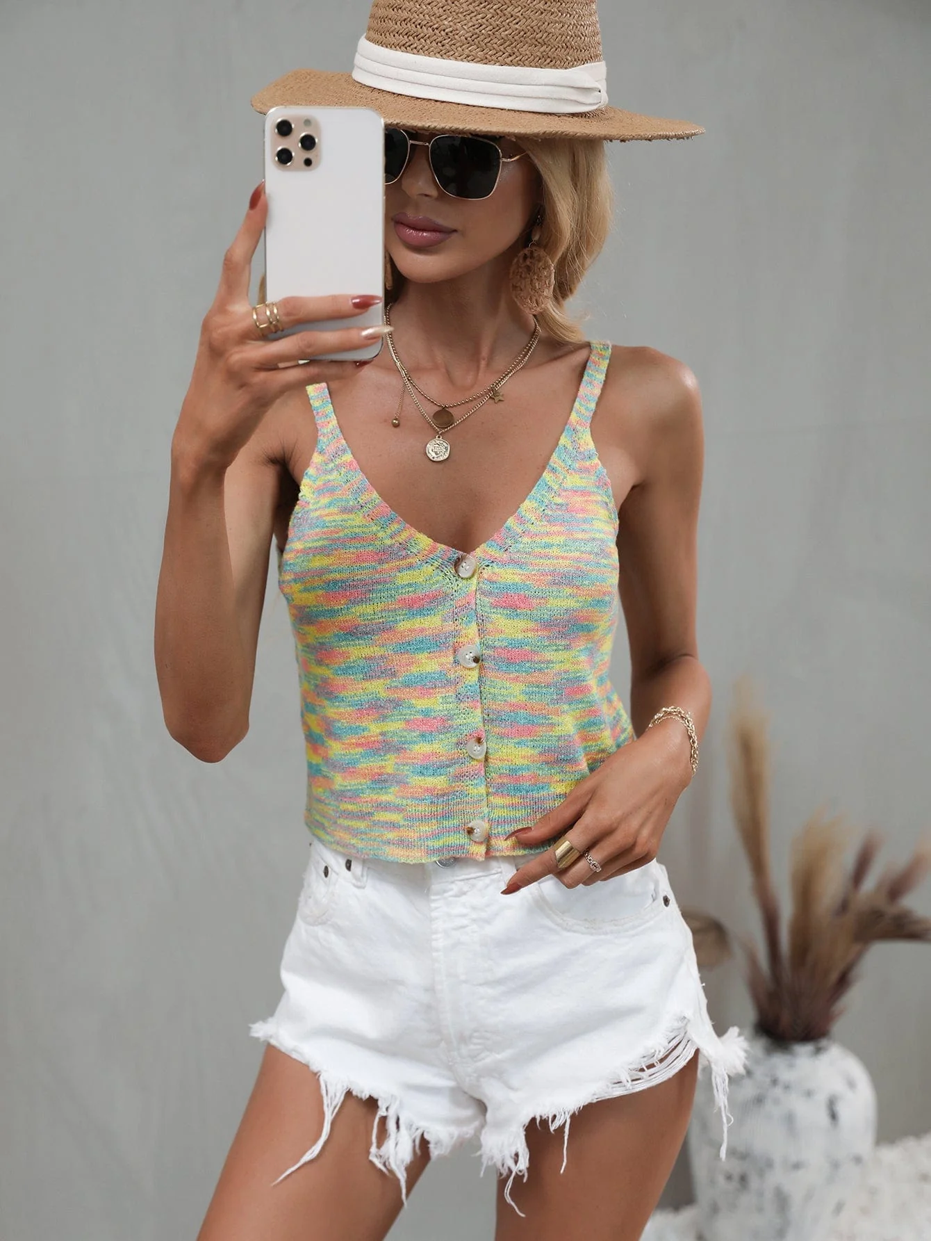 Multicolor Space Dye Top - Image 9