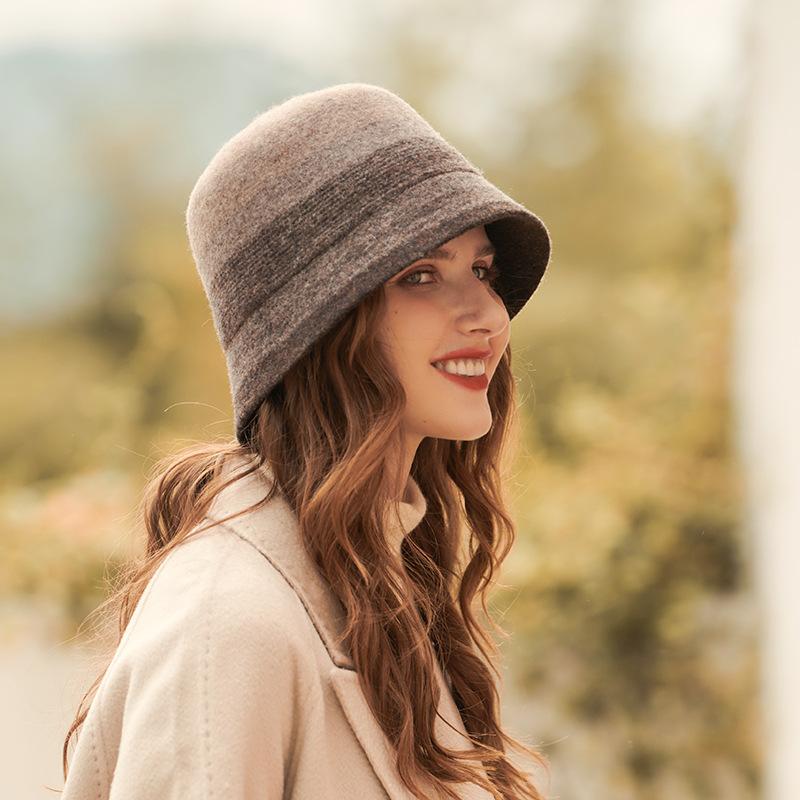 Multicolor Striped Bucket Hat - Image 3