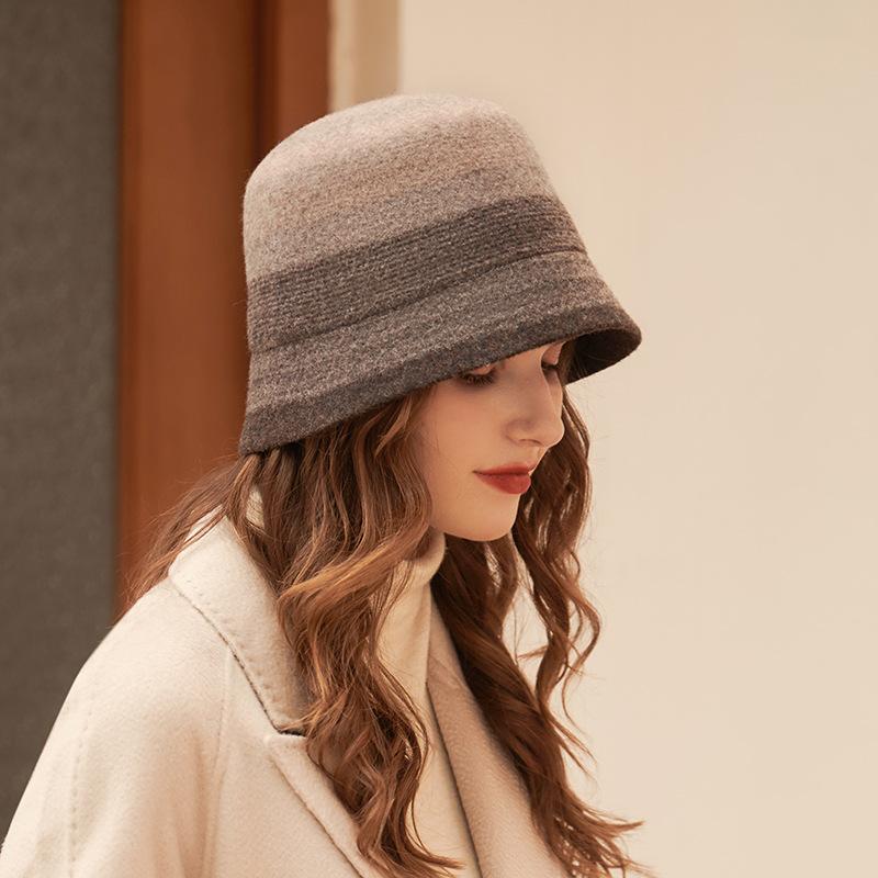 Multicolor Striped Bucket Hat - Image 6