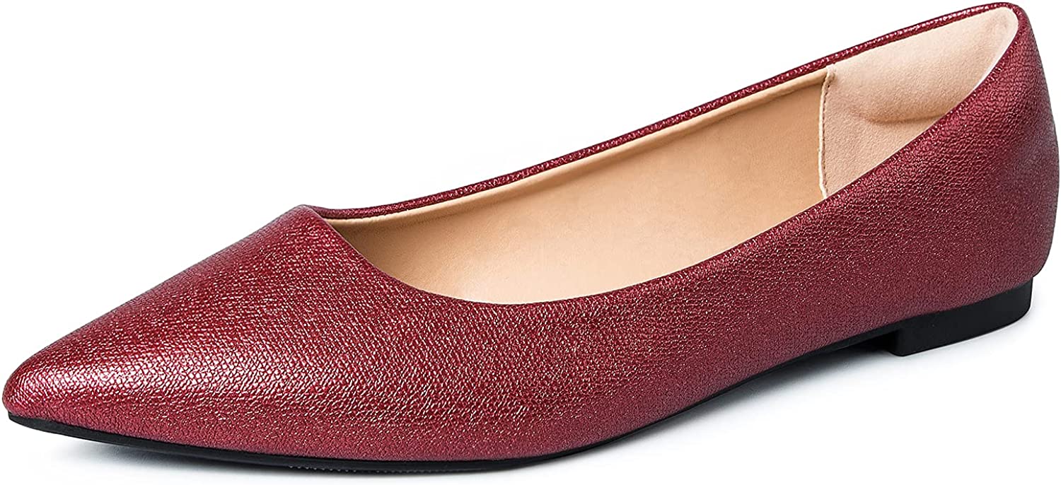 Flats Pointed Toe Ballet Wedding Flat Shoes - Image 10