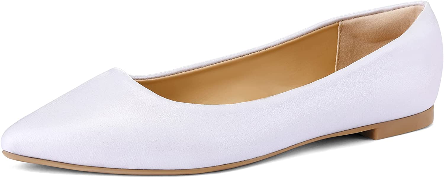 Flats Pointed Toe Ballet Wedding Flat Shoes - Image 13