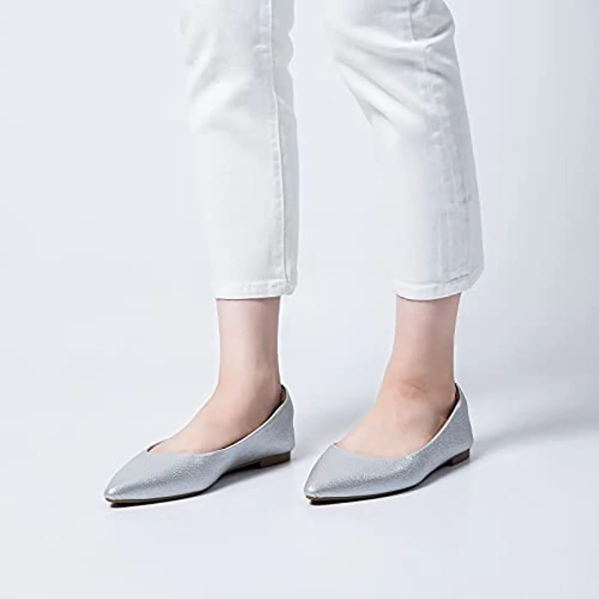Flats Pointed Toe Ballet Wedding Flat Shoes - Image 4