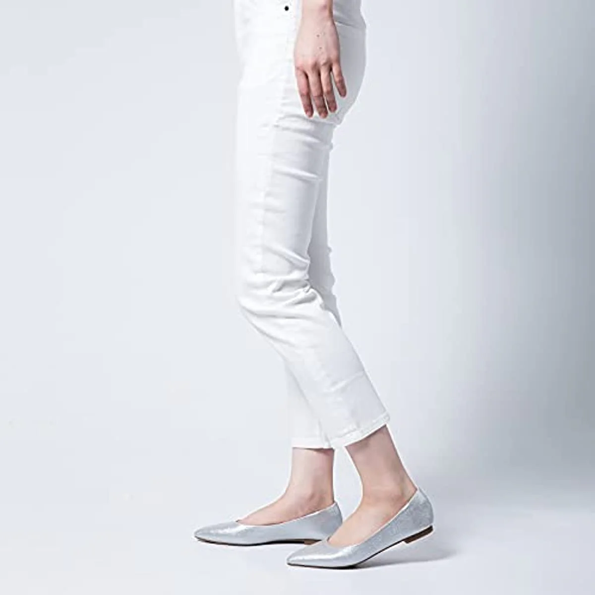 Flats Pointed Toe Ballet Wedding Flat Shoes - Image 5
