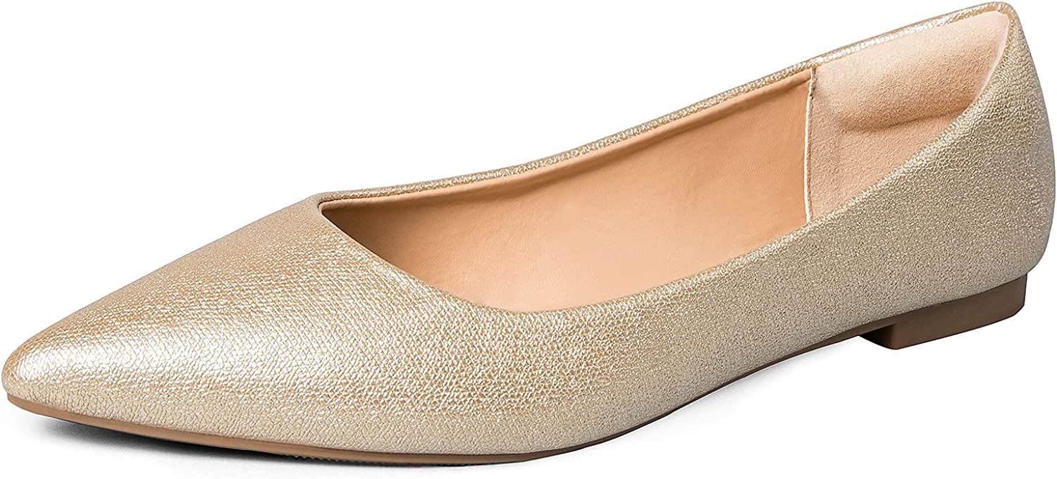 Flats Pointed Toe Ballet Wedding Flat Shoes - Image 8