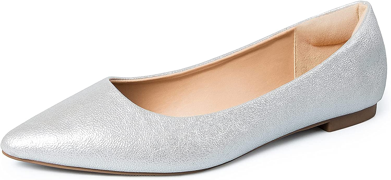 Flats Pointed Toe Ballet Wedding Flat Shoes - Image 9