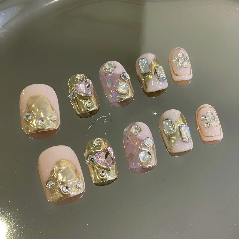 Nail Wear Nail Handmade Finished Product Fake Nails - Image 8