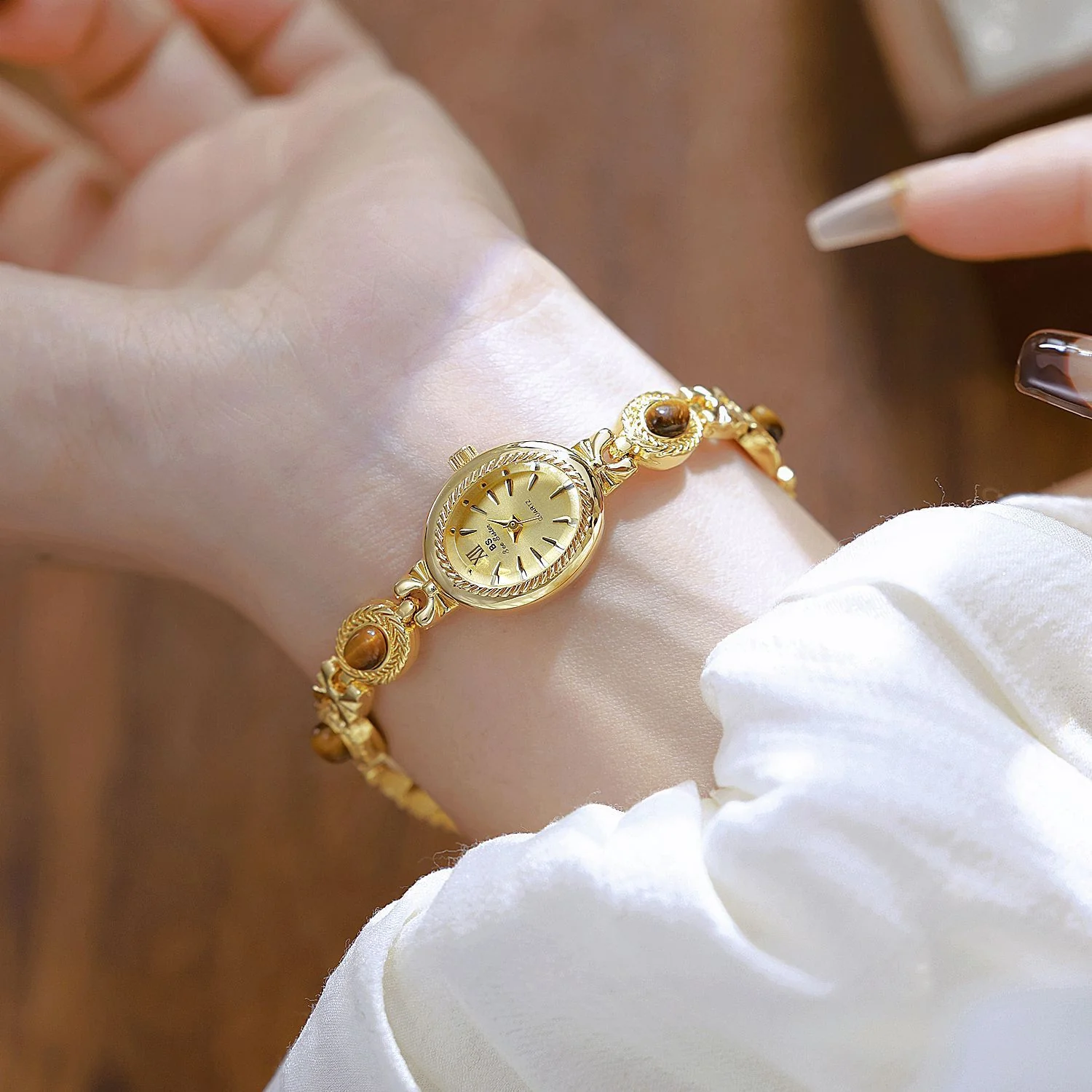 Natural Tigereye Maillard Advanced Chain Watch - Image 2