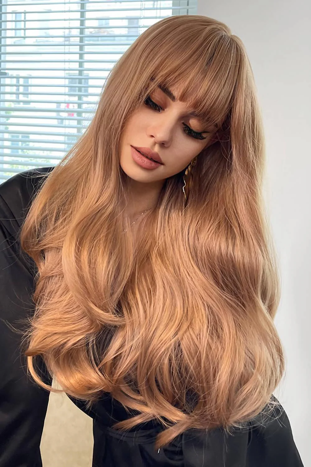 Natural Wave Full Machine Synthetic Wigs 26" - Image 5