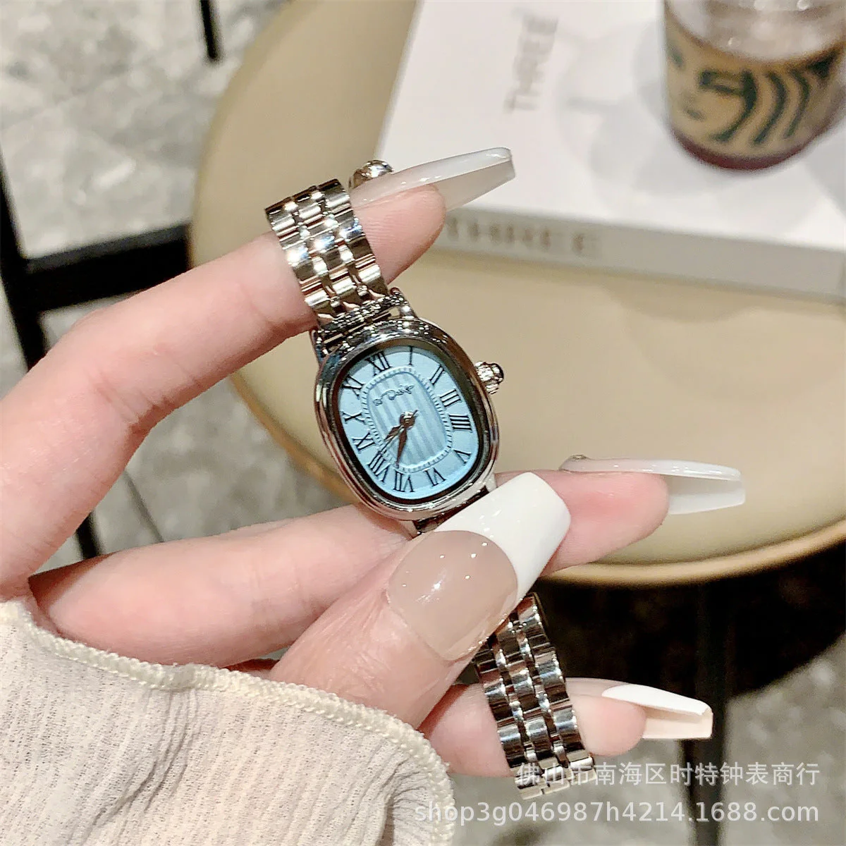 Niche Roman Scale Steel Watch Female - Image 6