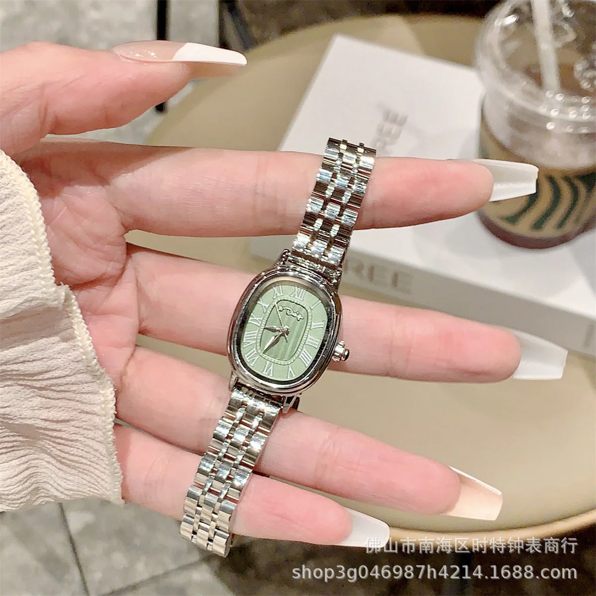 Niche Roman Scale Steel Watch Female - Image 7
