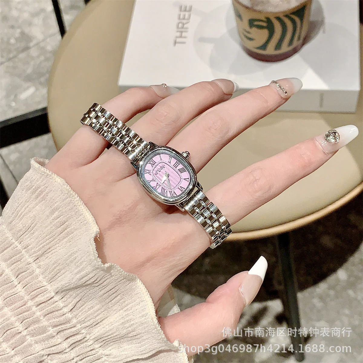 Niche Roman Scale Steel Watch Female - Image 8