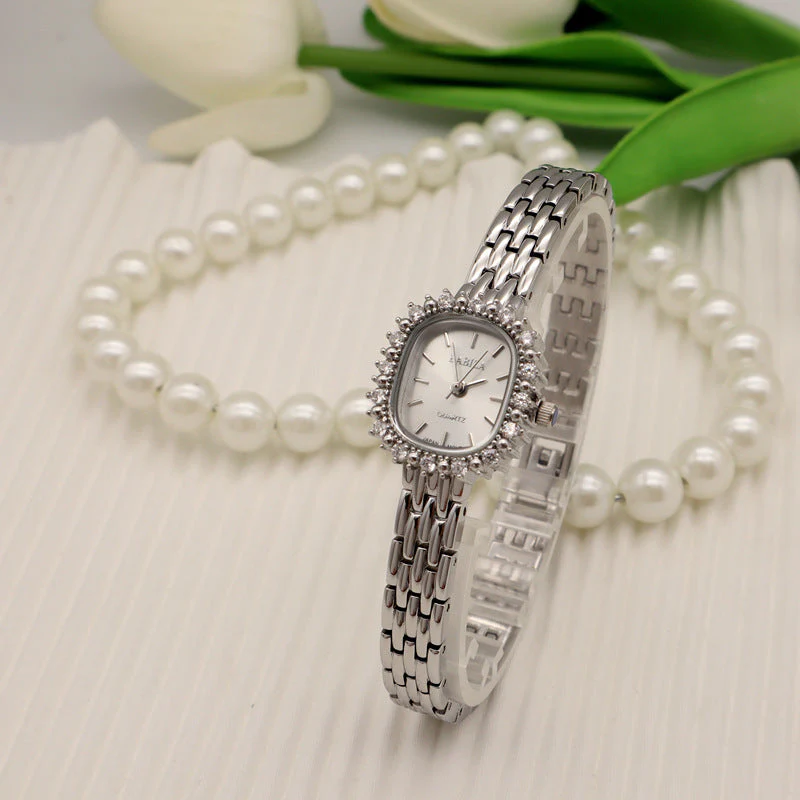 Octagonal Diamond Casual Cool Chain Watch English Watch Wholesale - Image 13