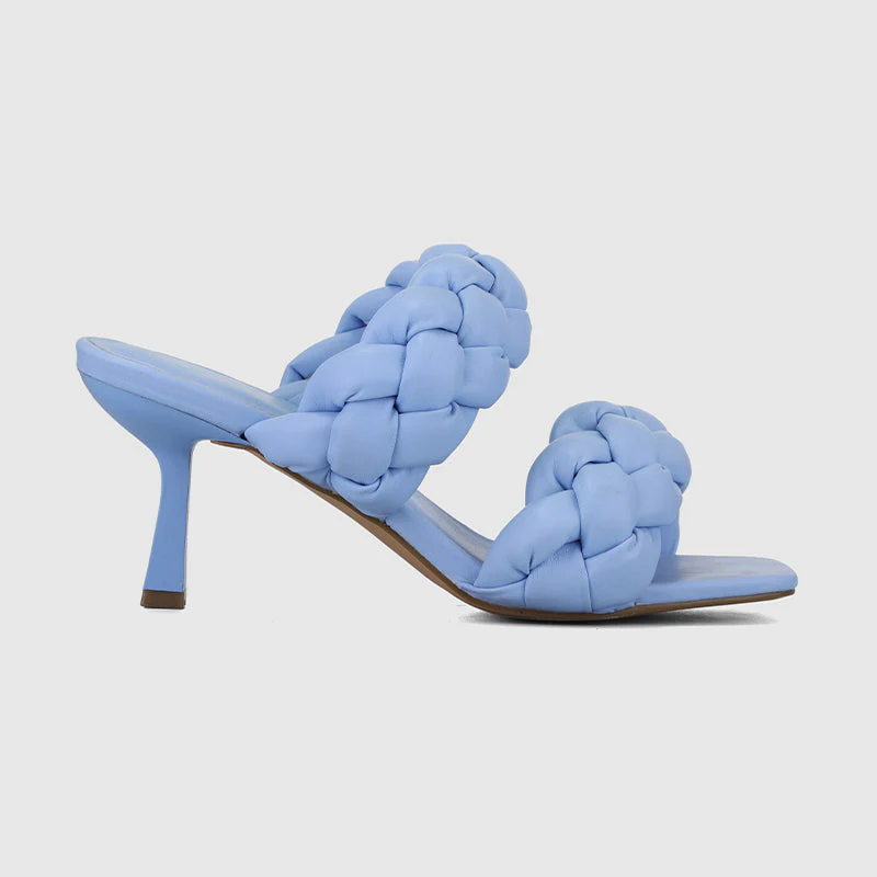 Square Toe High Heeled Sandals - Image 13