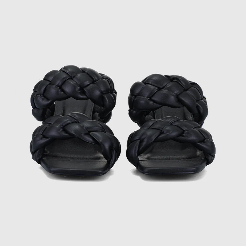 Square Toe High Heeled Sandals - Image 19