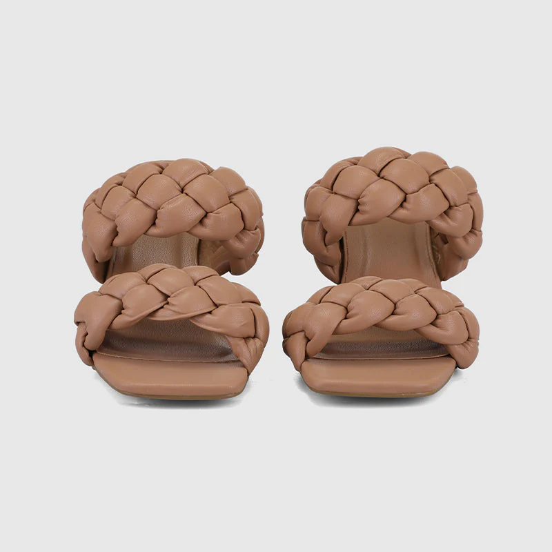 Square Toe High Heeled Sandals - Image 24