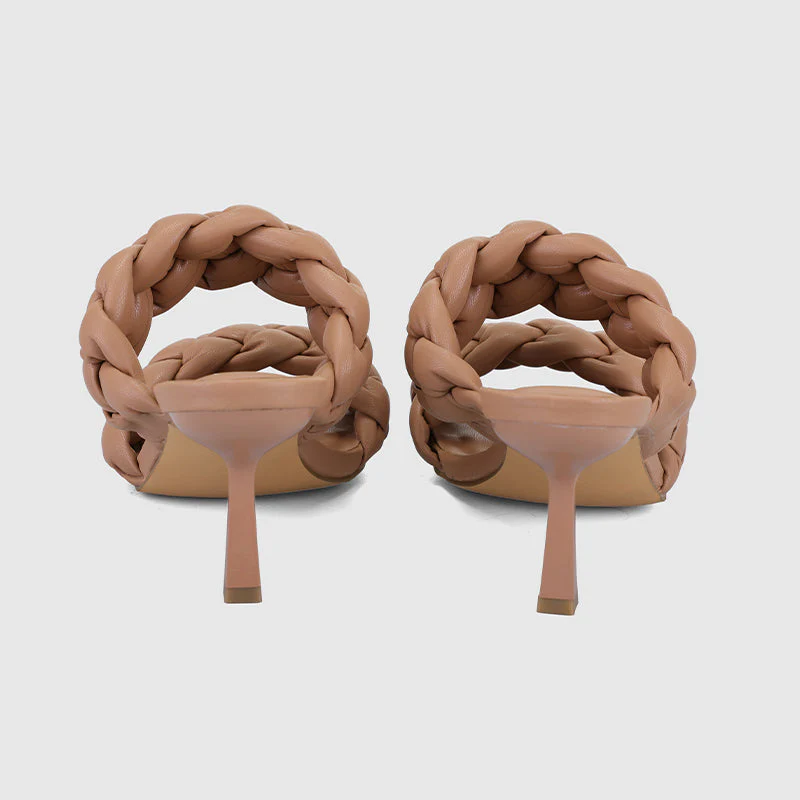Square Toe High Heeled Sandals - Image 25