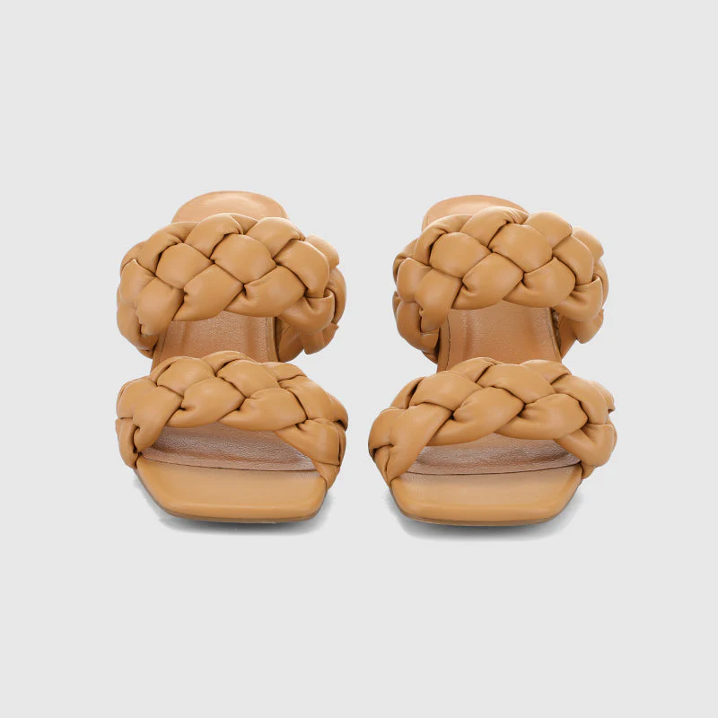 Square Toe High Heeled Sandals - Image 29