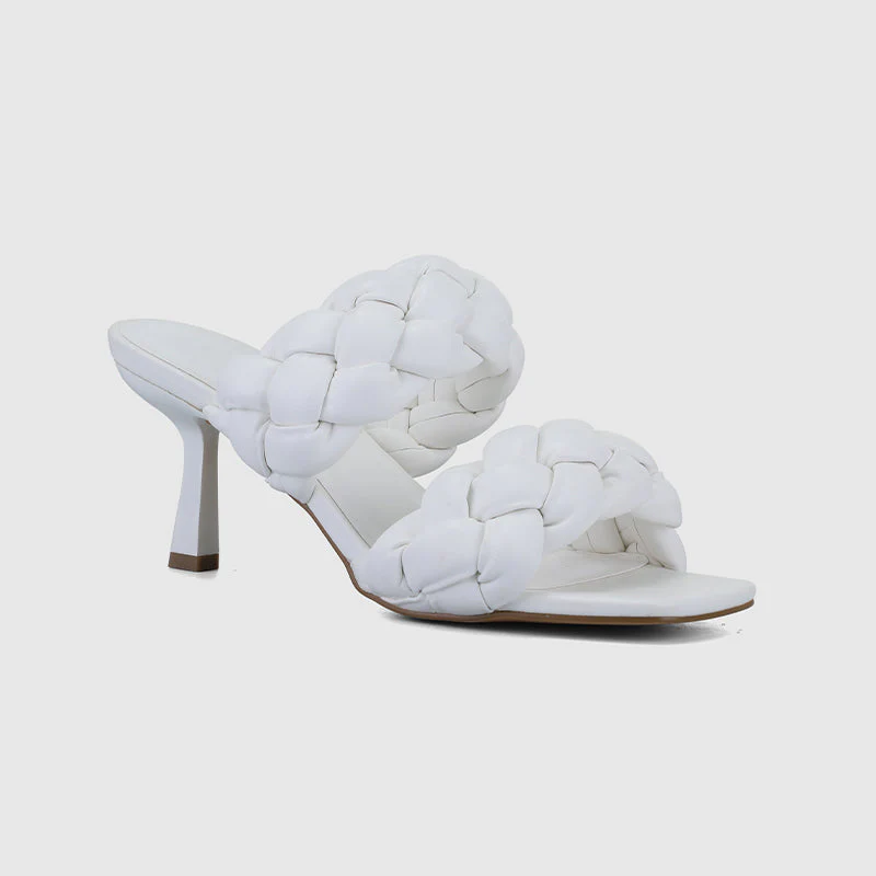 Square Toe High Heeled Sandals - Image 7