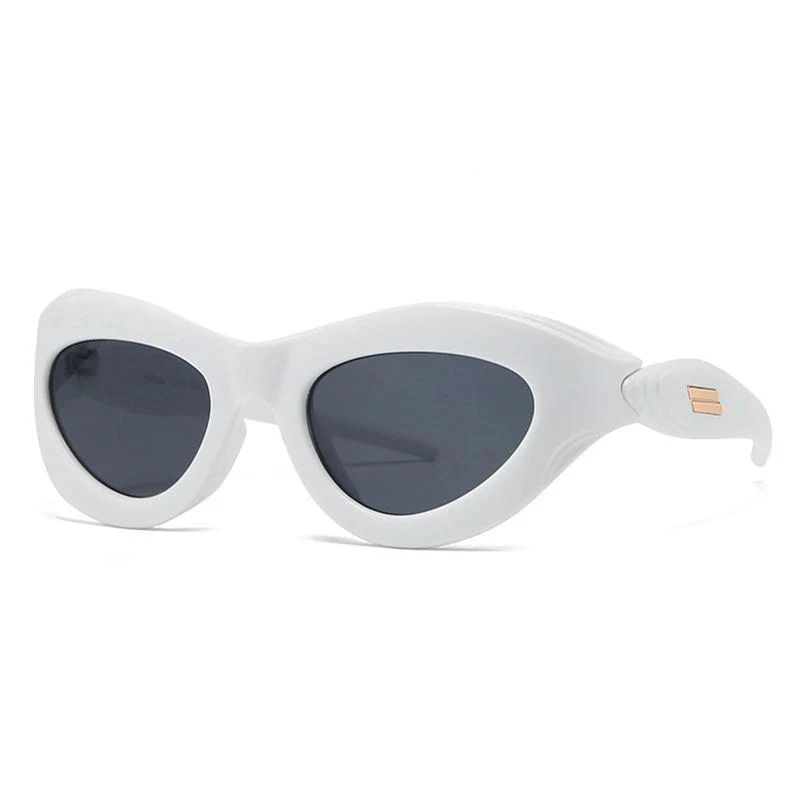 Oval Steampunk Sports Sunglasses - Image 2