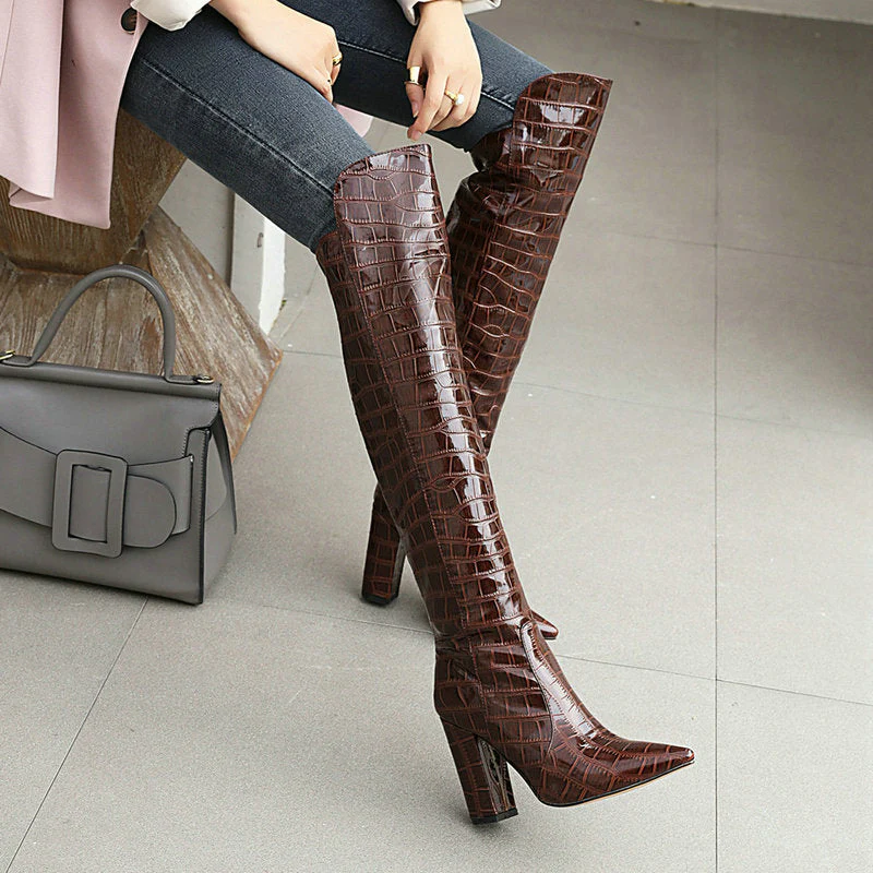Over the Knee Boots - Image 11