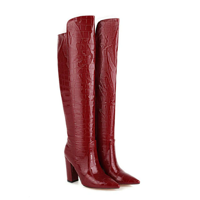 Over the Knee Boots - Image 13