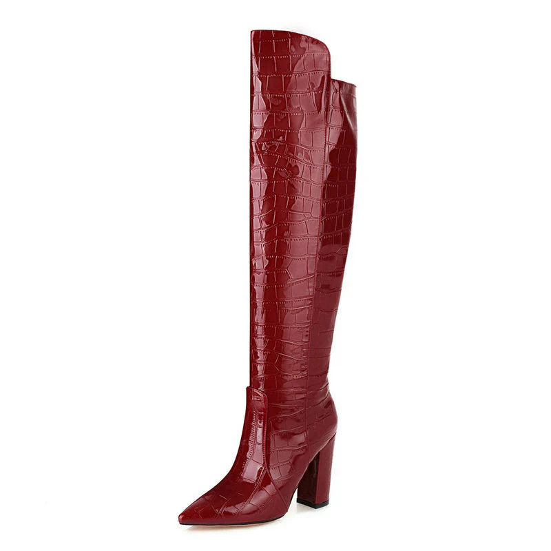 Over the Knee Boots - Image 16