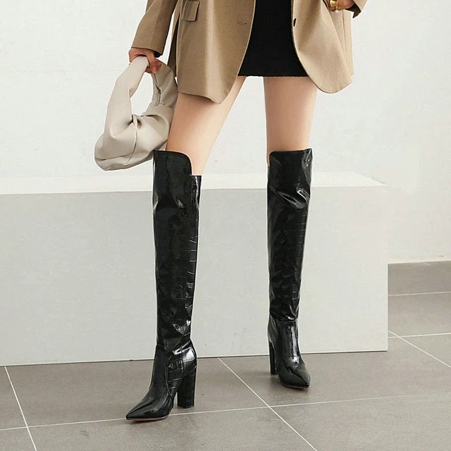 Over the Knee Boots - Image 20