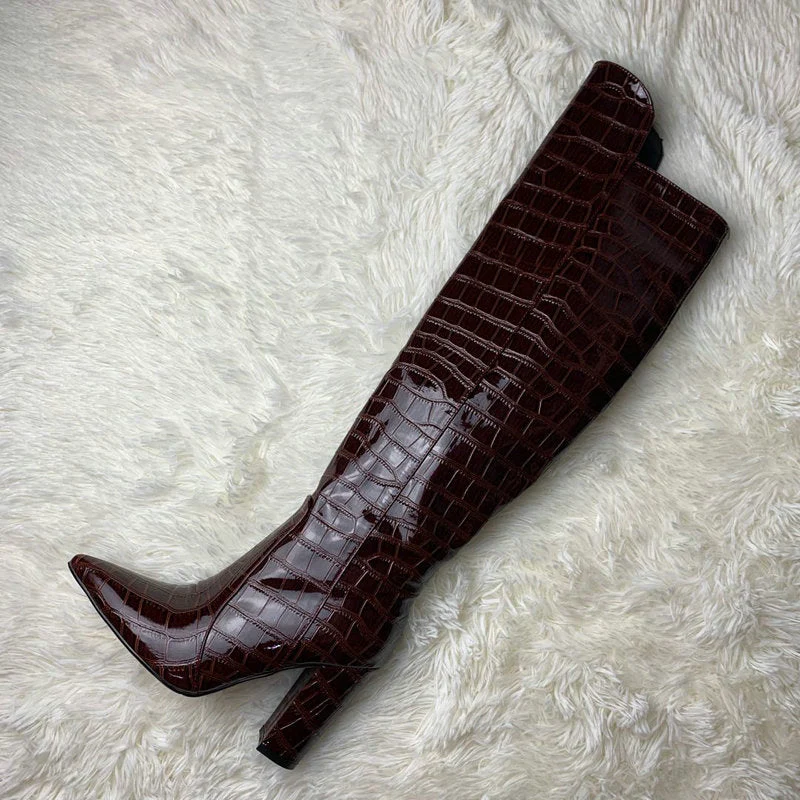 Over the Knee Boots - Image 26