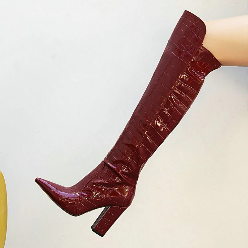 Over the Knee Boots - Image 8