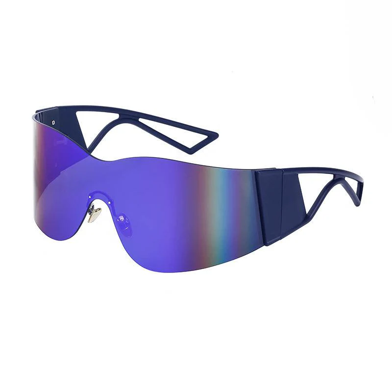 Oversized Rimless Sunglasses - Image 2