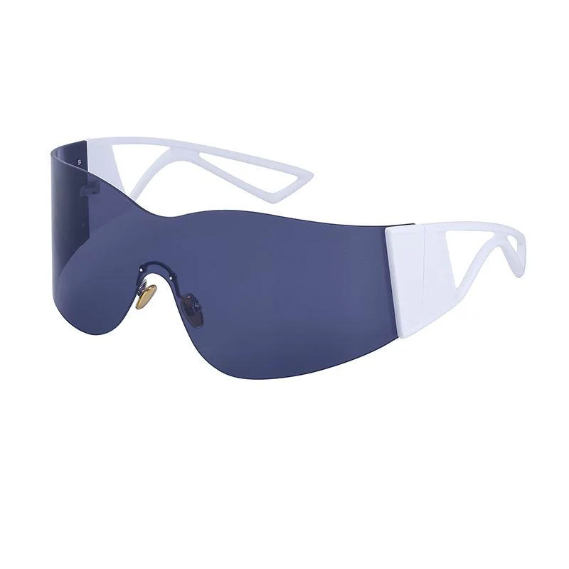 Oversized Rimless Sunglasses - Image 6