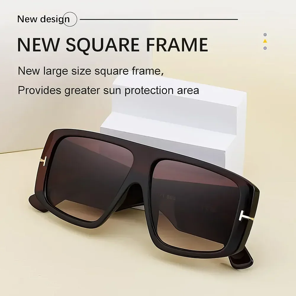 Oversized Square Sunglasses - Image 10