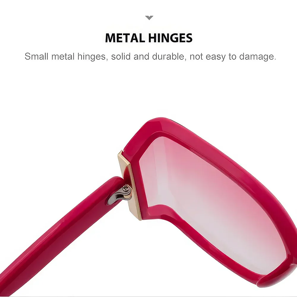 Oversized Square Sunglasses for Women - Image 13
