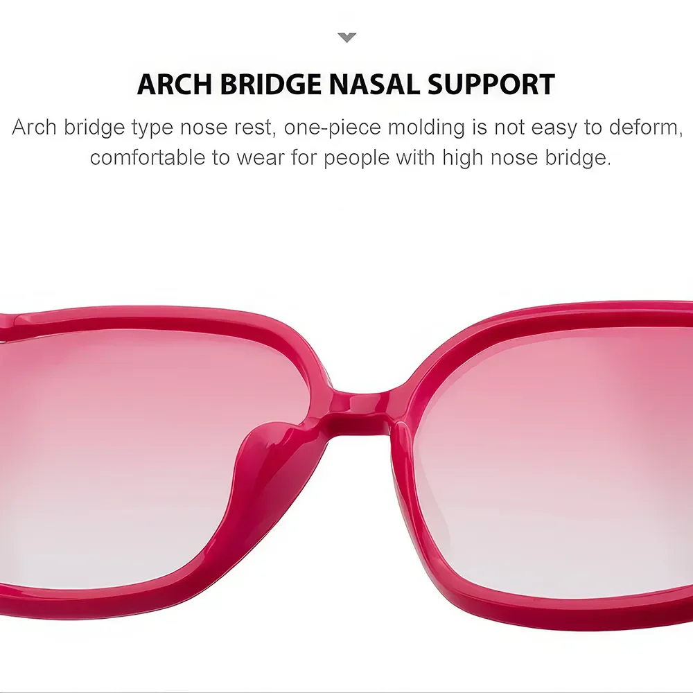 Oversized Square Sunglasses for Women - Image 16