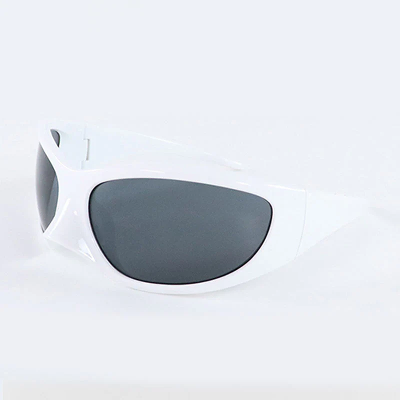 Oversized Vintage Luxury Punk Sunglasses - Image 2