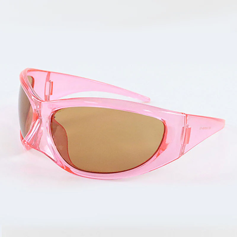 Oversized Vintage Luxury Punk Sunglasses - Image 3