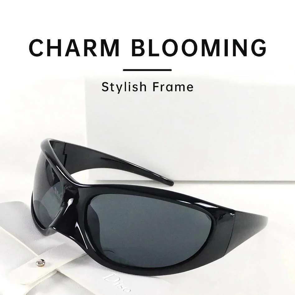 Oversized Vintage Luxury Punk Sunglasses - Image 8