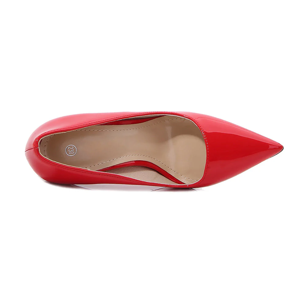 Patent Leather High Heels Pumps - Image 15