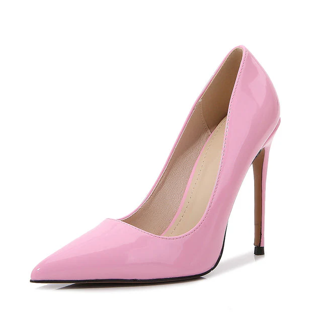 Patent Leather High Heels Pumps - Image 20