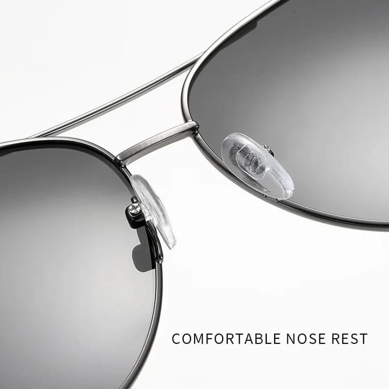 Photochromic Vintage Aviator Sunglasses - Image 8