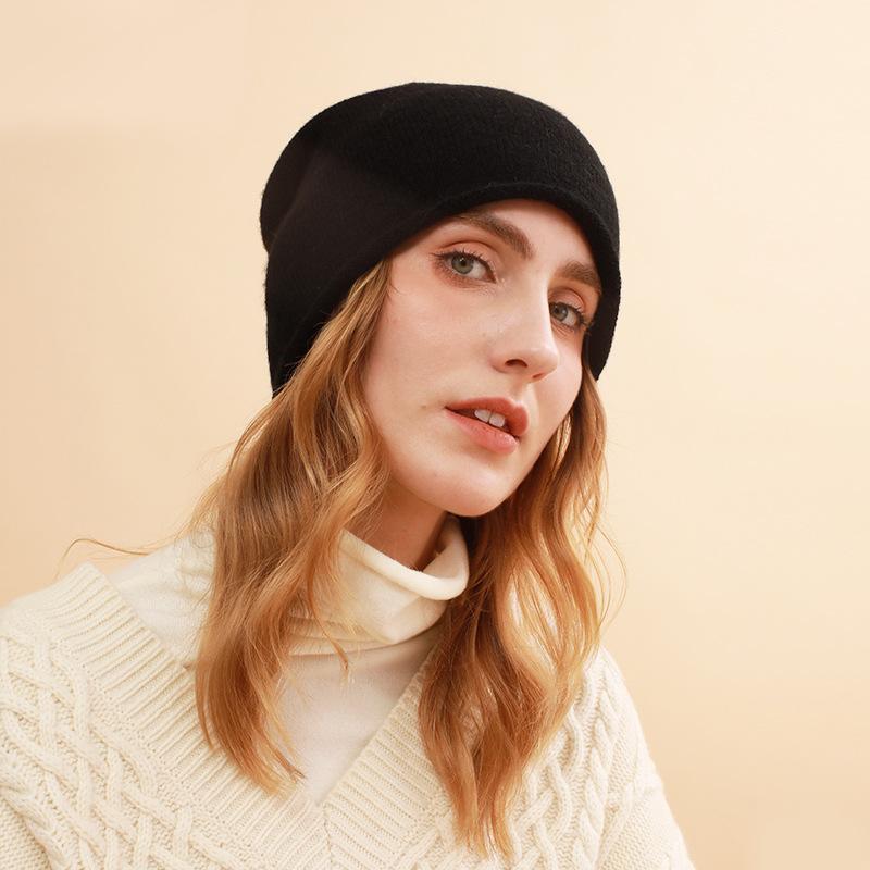 Plain Soft Knit Beanie - Image 5