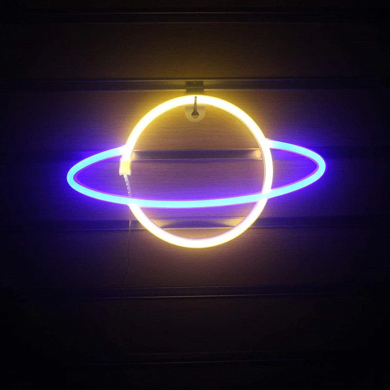 Planet Neon Light Sign - Image 2