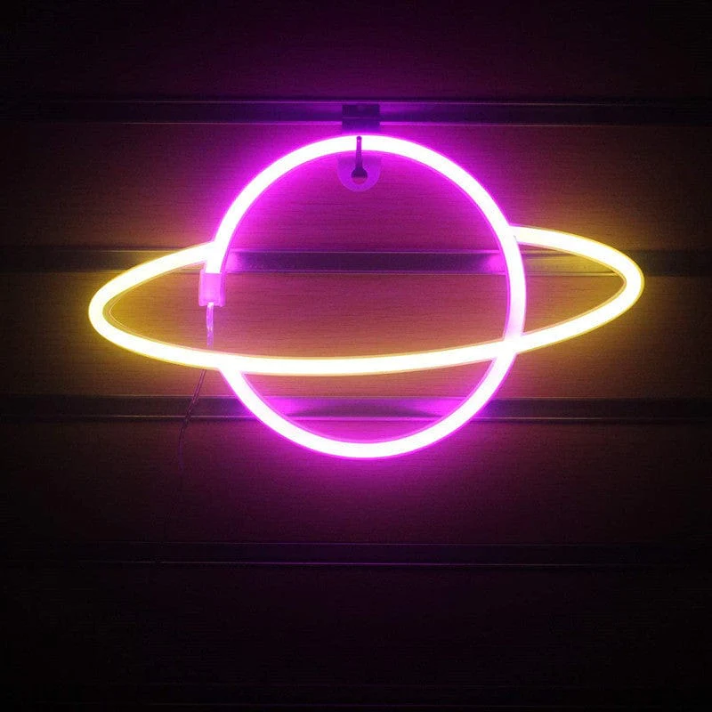 Planet Neon Light Sign - Image 4