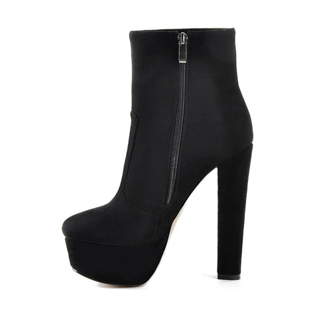 Platform Ankle Boots - Image 18