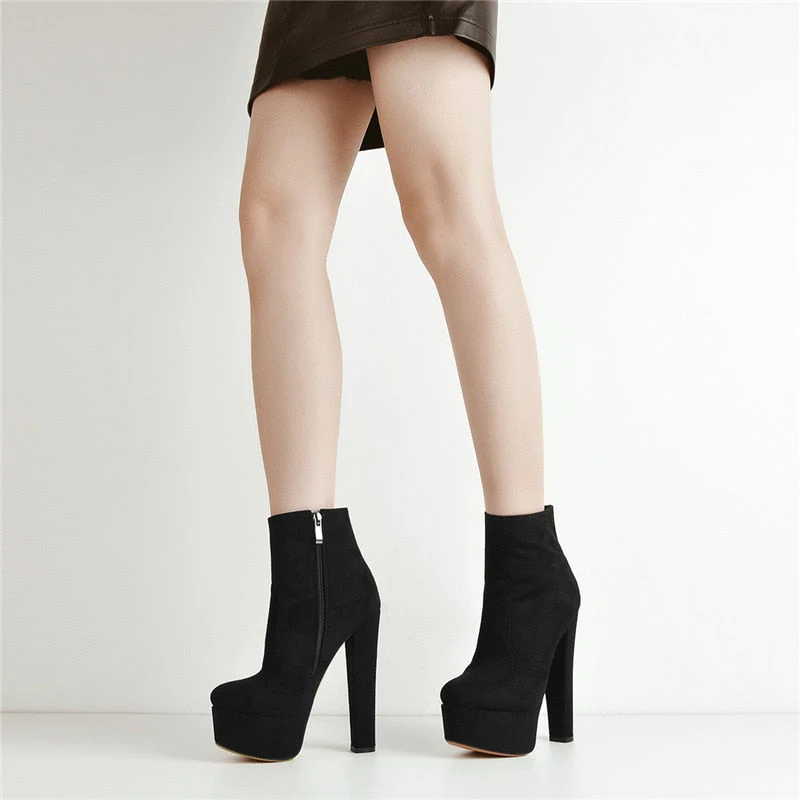 Platform Ankle Boots - Image 2