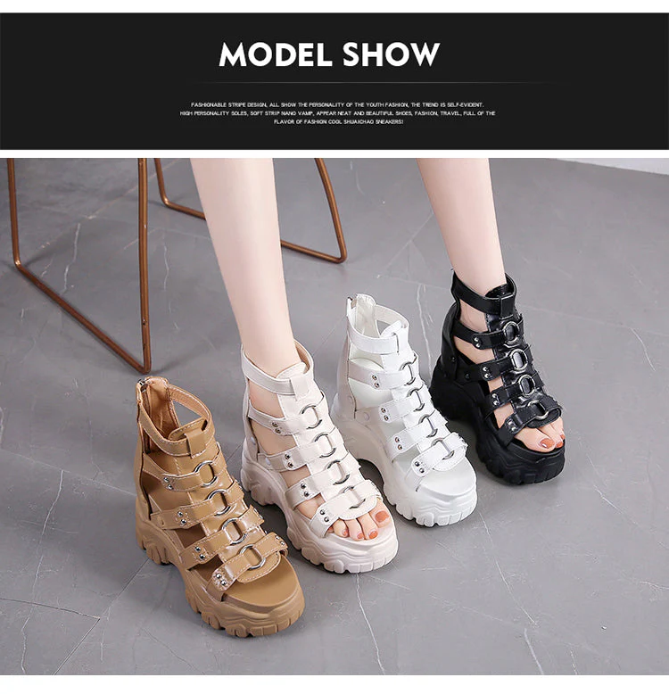 Platform Ladies Sandals - Image 13