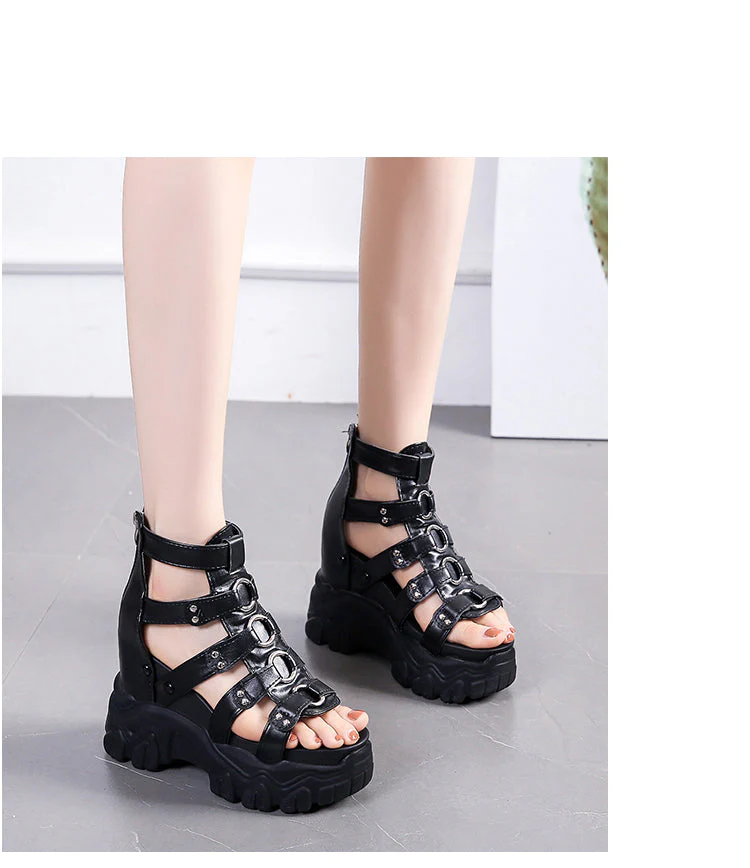 Platform Ladies Sandals - Image 15