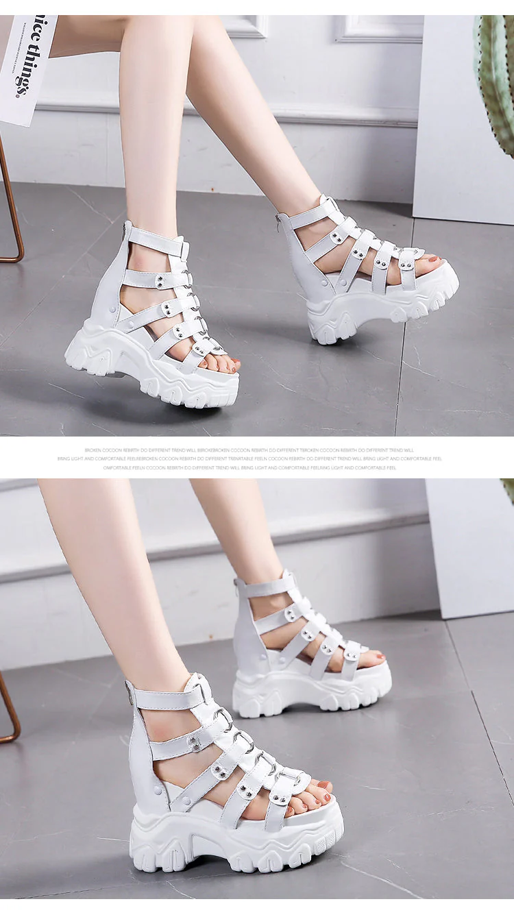 Platform Ladies Sandals - Image 19