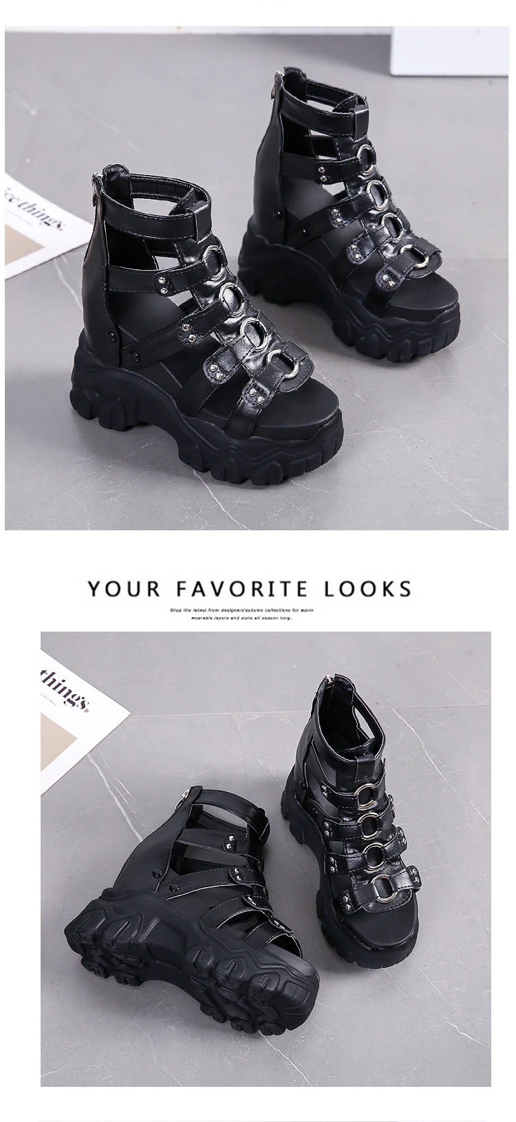 Platform Ladies Sandals - Image 24