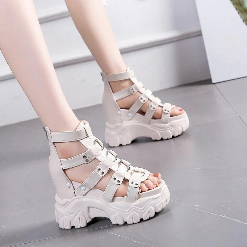 Platform Ladies Sandals - Image 4